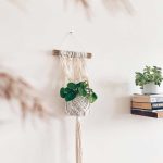 Makramee lillehoidja "Camilla"