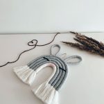 Makramee seinaehe jänku motiiviga