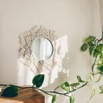 Makramee mandala-peegel