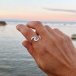 Silver ring "Uluwatu"